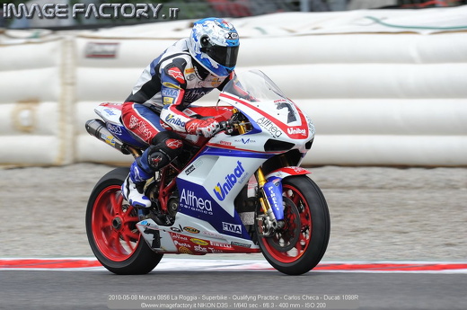 2010-05-08 Monza 0856 La Roggia - Superbike - Qualifyng Practice - Carlos Checa - Ducati 1098R